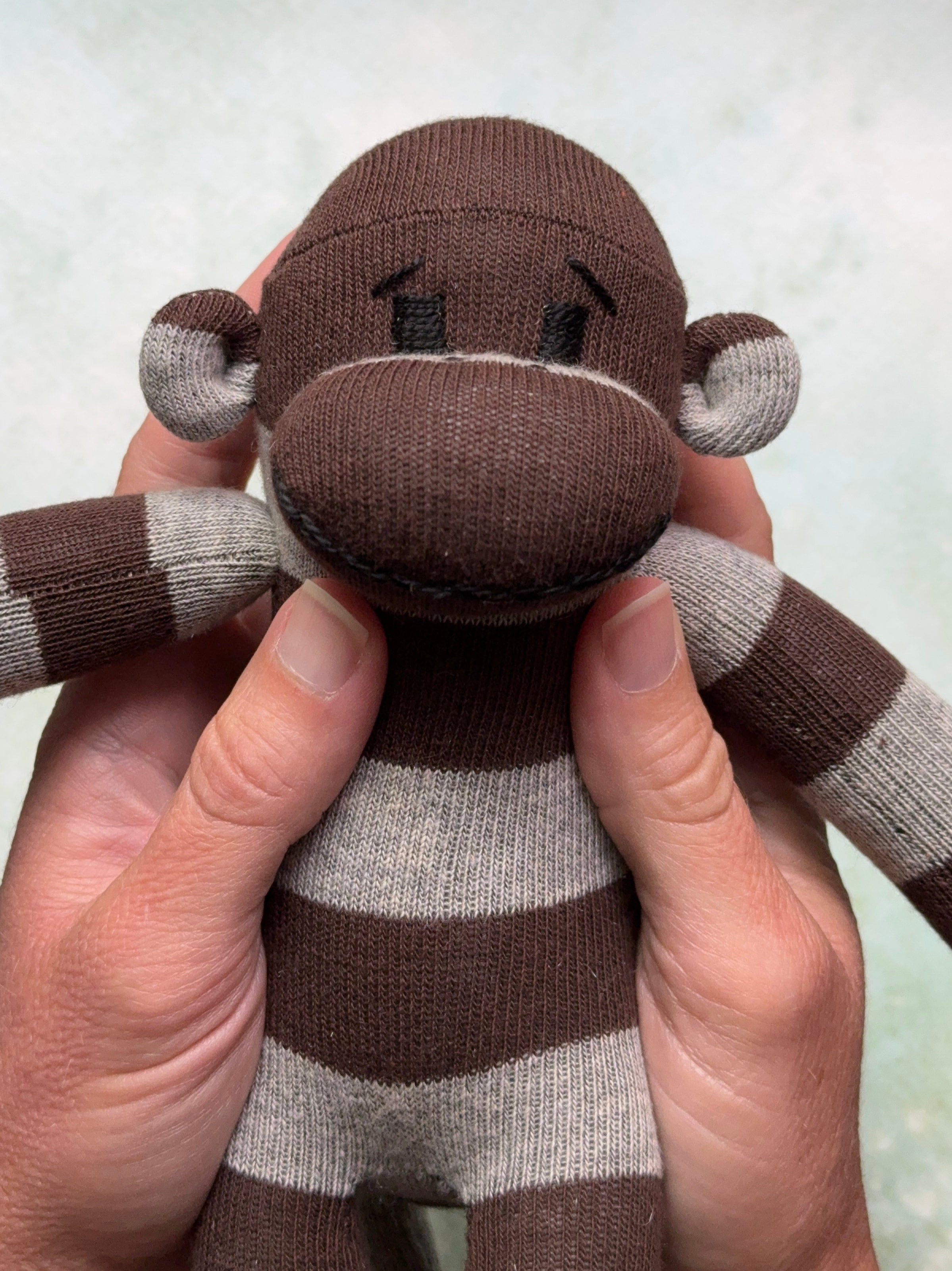 Small sock monkey top